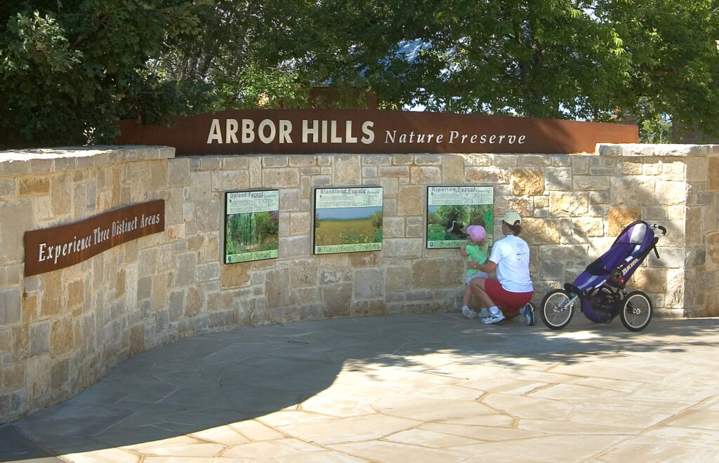 Nature Park Interpretive panel